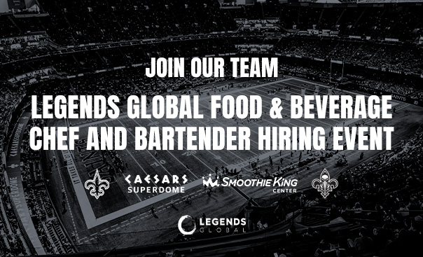 More Info for Legends Global Food & Beverage Chef and Bartender Hiring Events