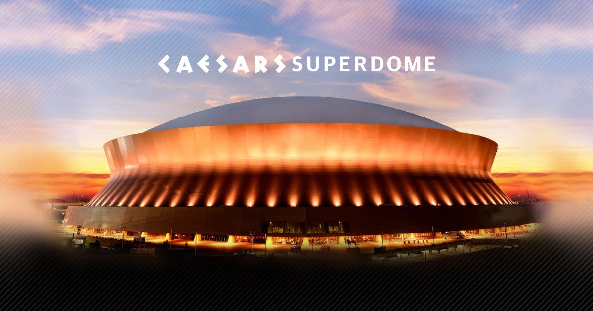 caesars superdome tour